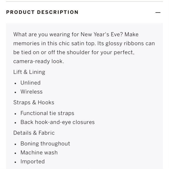 NWT Victoria's Secret Dream Angels Satin Bow-Tied Corset Top Size Small - Picture 3 of 5